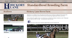 Desktop Screenshot of hickorylanefarm.com