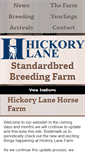 Mobile Screenshot of hickorylanefarm.com